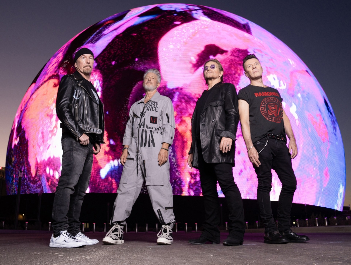 U2 na Sphere de Las Vegas