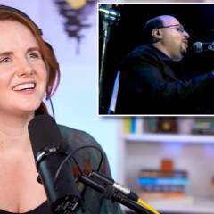 Professora de canto reagindo a Roupa Nova