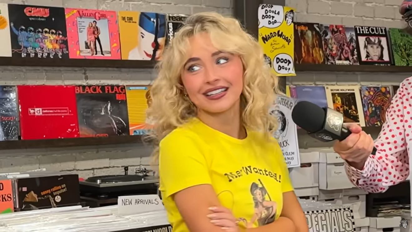 Sabrina Carpenter revela que é fã de Rush e elege sua música preferida da banda