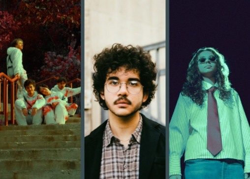 Zin'Aita, Rafa Bicalho e jumorelo em colagem para a coluna "Pra Ficar de Olho"