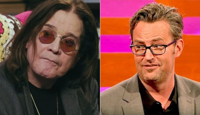Ozzy Osbourne e Matthew Perry, o Chandler de 