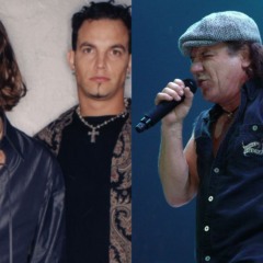Creed (Mark Tremonti) e ACDC (Brian Johnson)