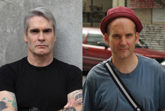Henry Rollins (Black Flag) e Ian MacKaye (Fugazi, Minor Threat)