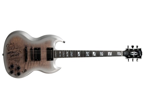 Guitarra de Kirk Hammett usada no show final do Black Sabbath é vendida por mais de R$400 mil