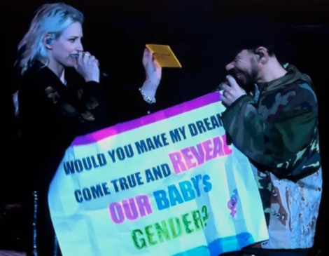 Linkin Park: Emily e Mike Shinoda revelam sexo de bebê em São Paulo