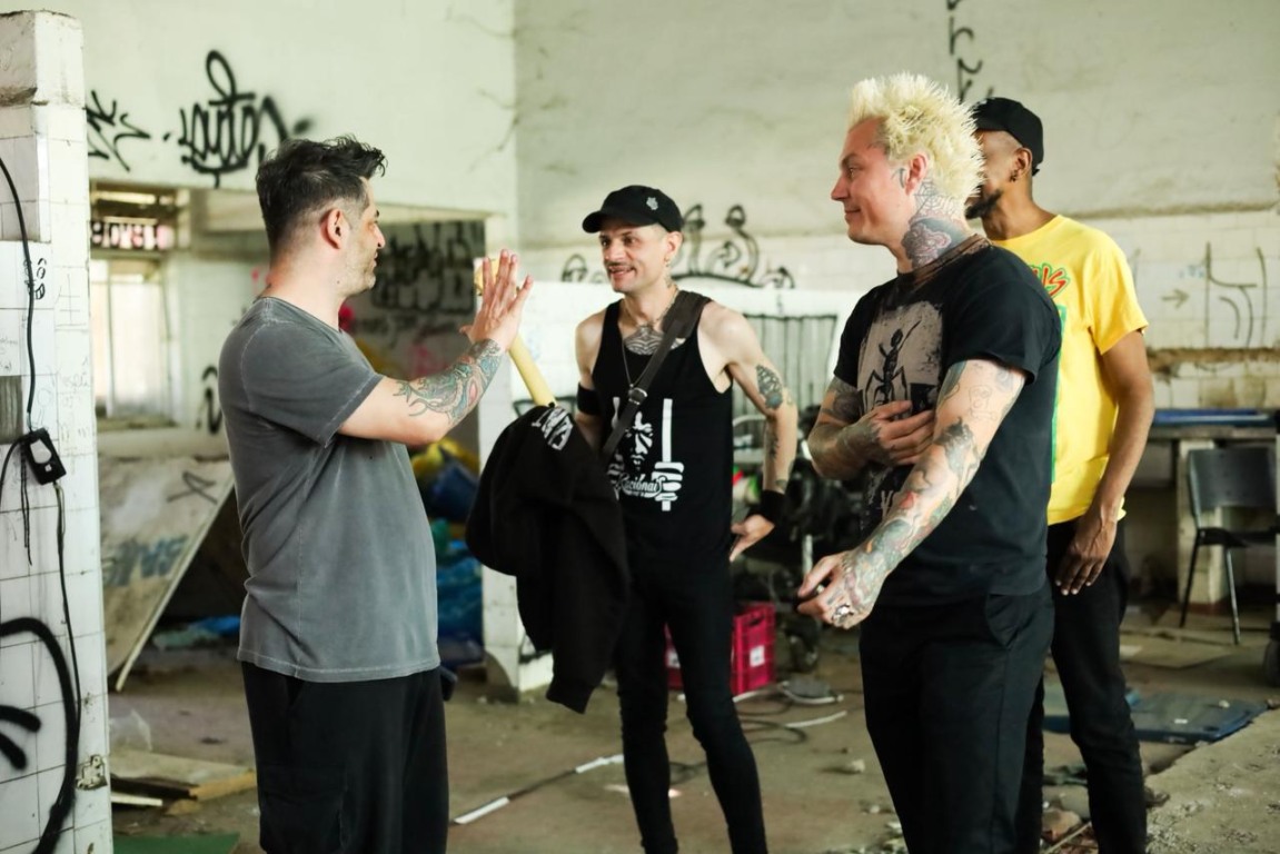 Bastidores do clipe de "Pobreza é Violência" - Fantazmaz