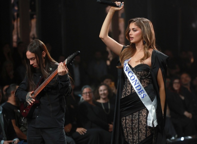 Candidata a Miss Mundo Chile surpreende com performance de Death Metal durante concurso
