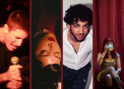 Grade do Pra Ficar de Olho - artistas: Gui Vella, Jamille, Davi Leão e clara bicho