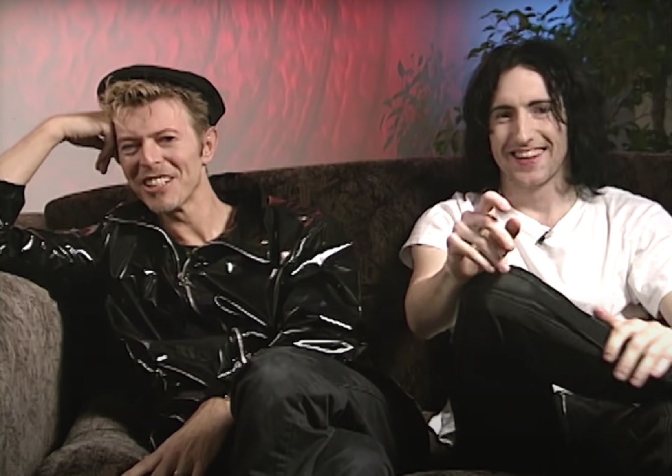David Bowie e Trent Reznor, do Nine Inch Nails