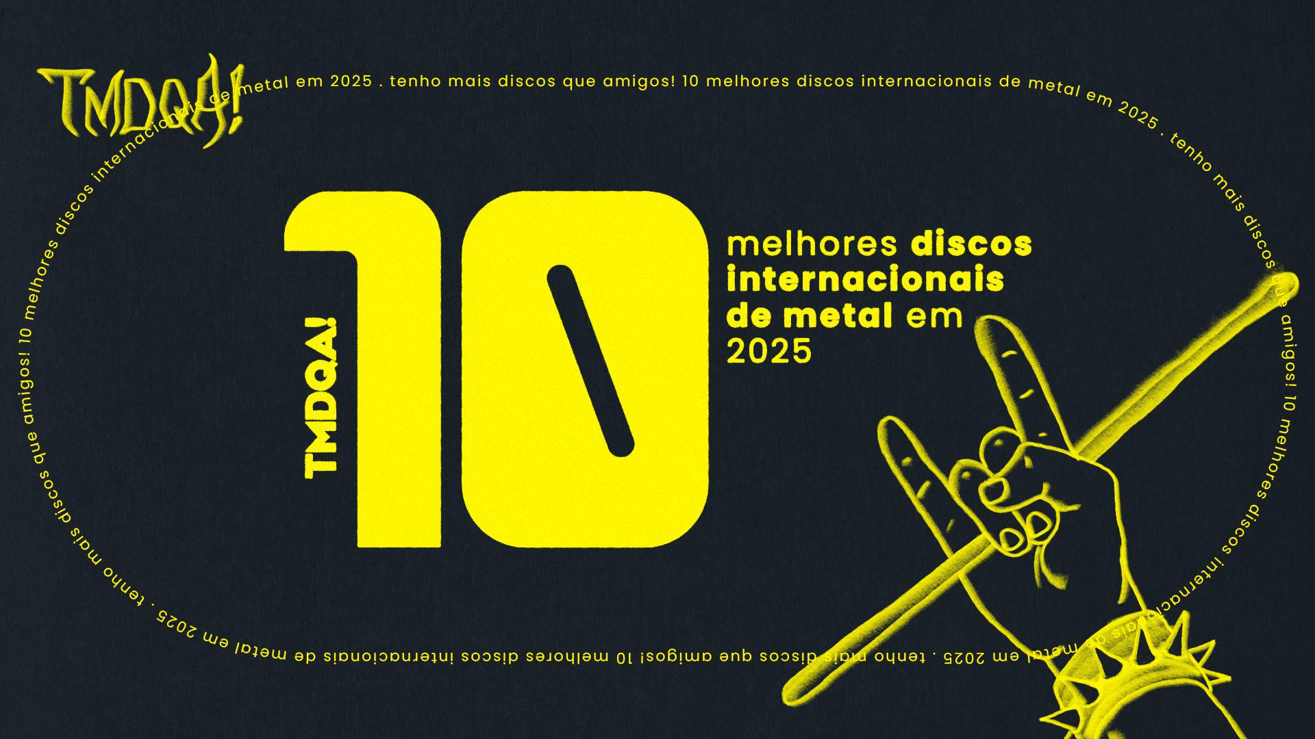 Os 10 Melhores Discos Internacionais de Metal em 2025