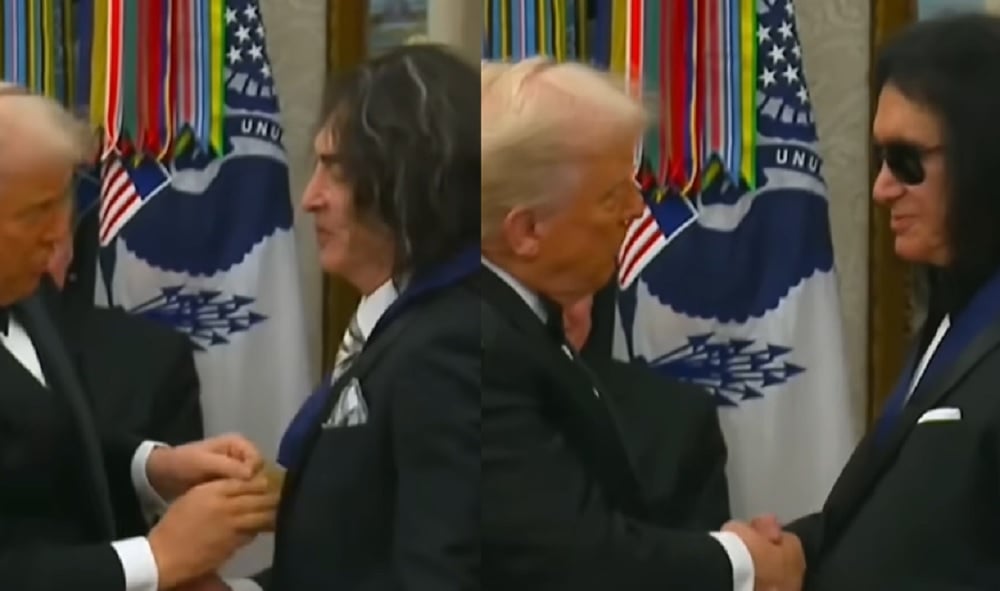 Trump remove tradicional arco-íris em homenagem ao KISS