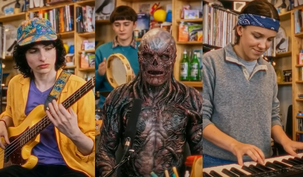 Fã imagina personagens de Stranger Things no Tiny Desk