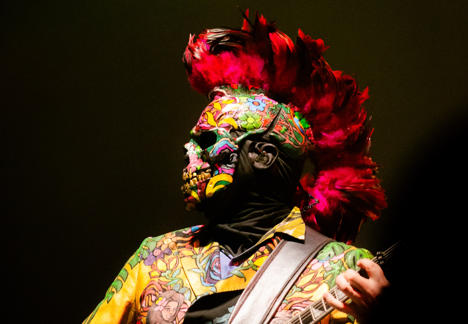 Wes Borland com o Limp Bizkit em São Paulo, 2025