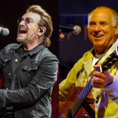 Bono (U2) e Jimmy Buffett