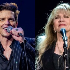 Brandon Flowers (The Killers) e Stevie Nicks (Fleetwood Mac)