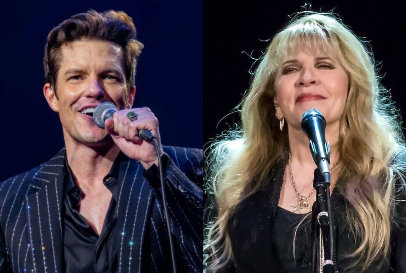 Brandon Flowers (The Killers) e Stevie Nicks (Fleetwood Mac)