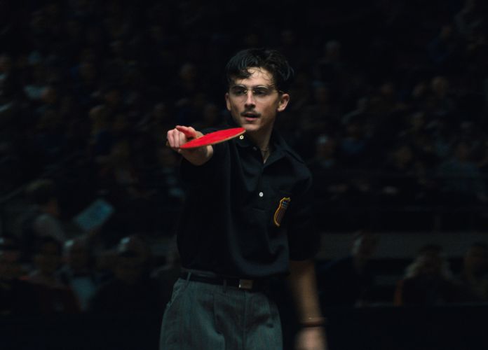 Marty Mauser, interpretado por Timothée Chalamet, em Marty Supreme (créditos: A24) Marty Mauser, interpretado por Timothée Chalamet, em Marty Supreme (créditos: A24)