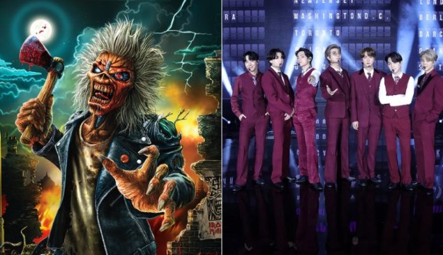 Iron Maiden pode afetar os shows do BTS no Brasil