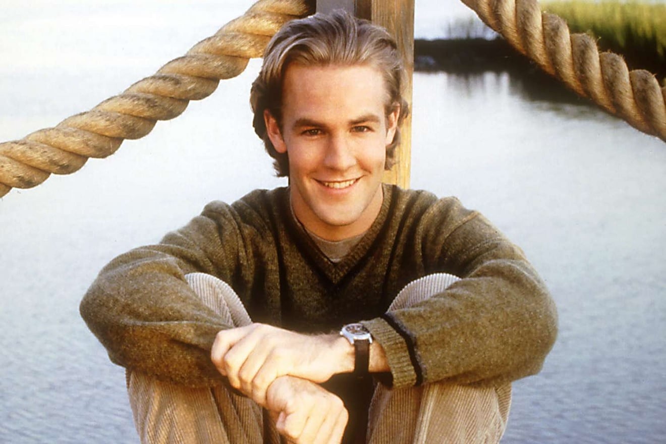 James Van Der Beek em Dawsons's Creek, saúde