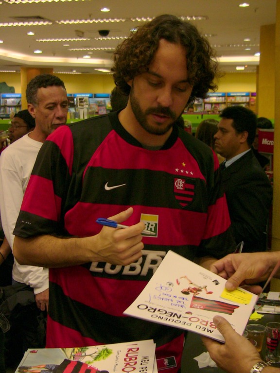 Gabriel O Pensador camiseta Flamengo