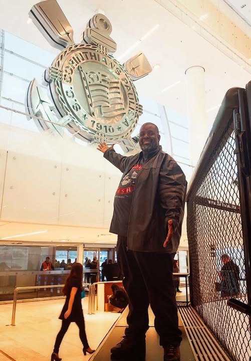 Péricles na Neo Química Arena, estádio do Corinthians