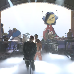 Gorillaz faz estreia no "Saturday Night Love" com performance incrível de “Clint Eastwood”