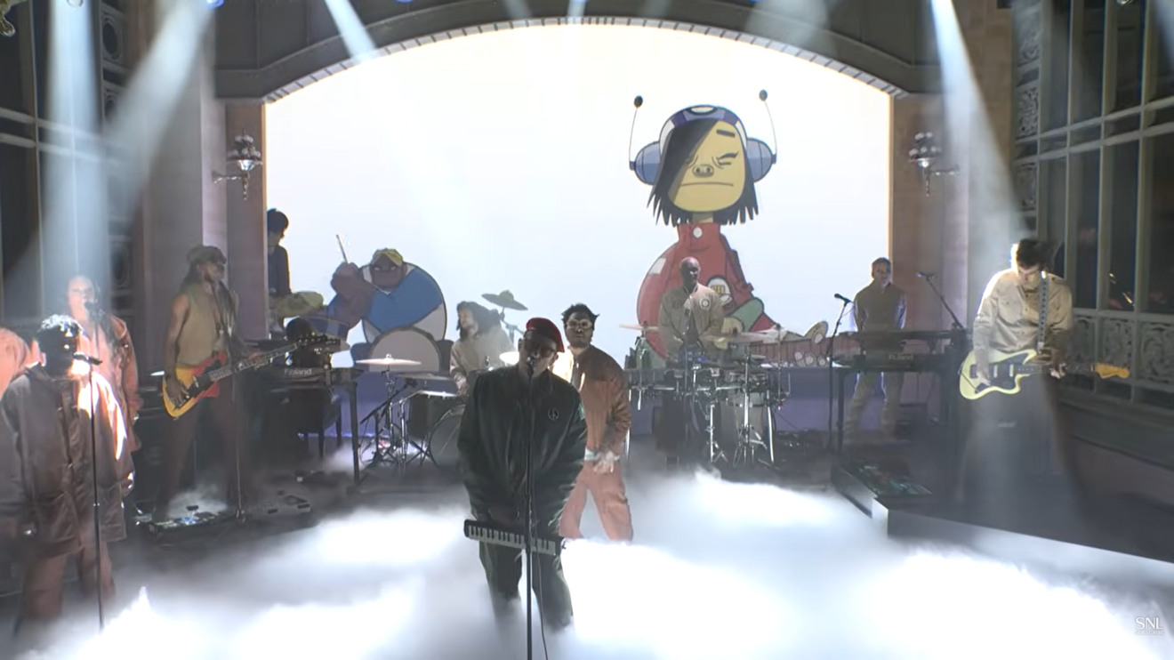 Gorillaz faz estreia no 