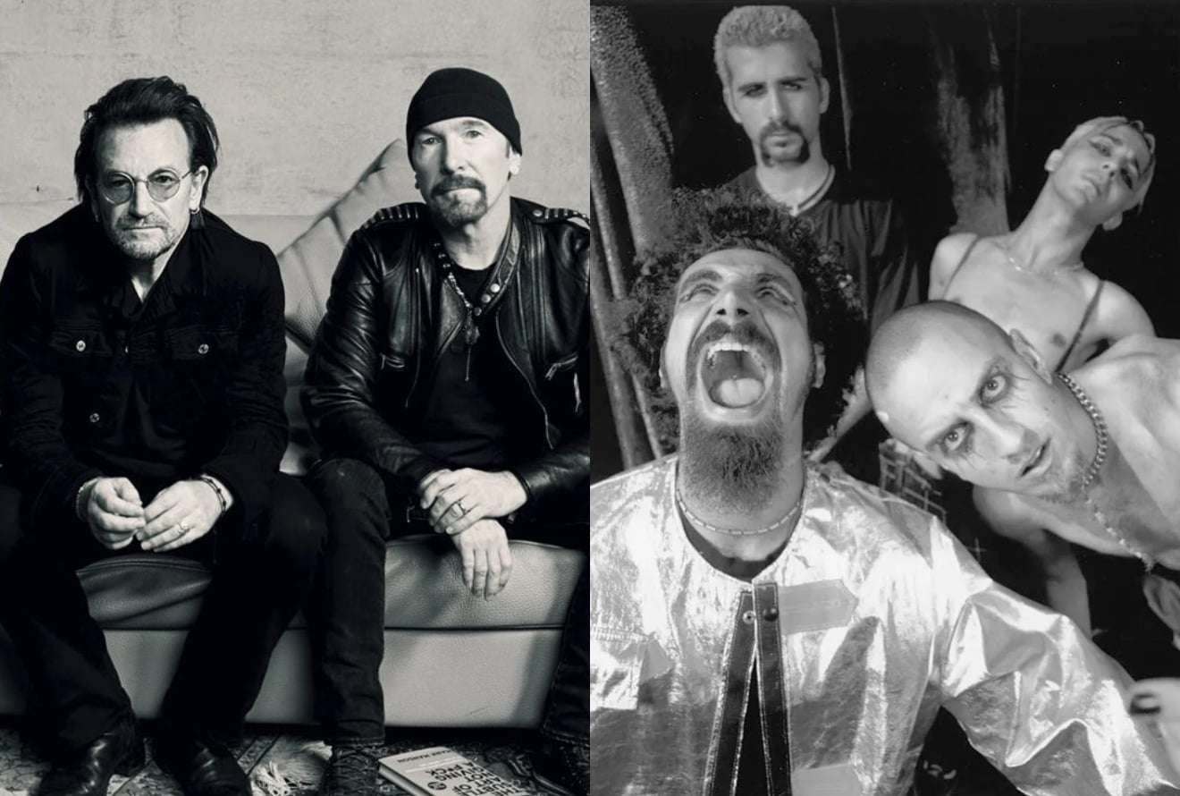 U2, System of a Down, Guerra