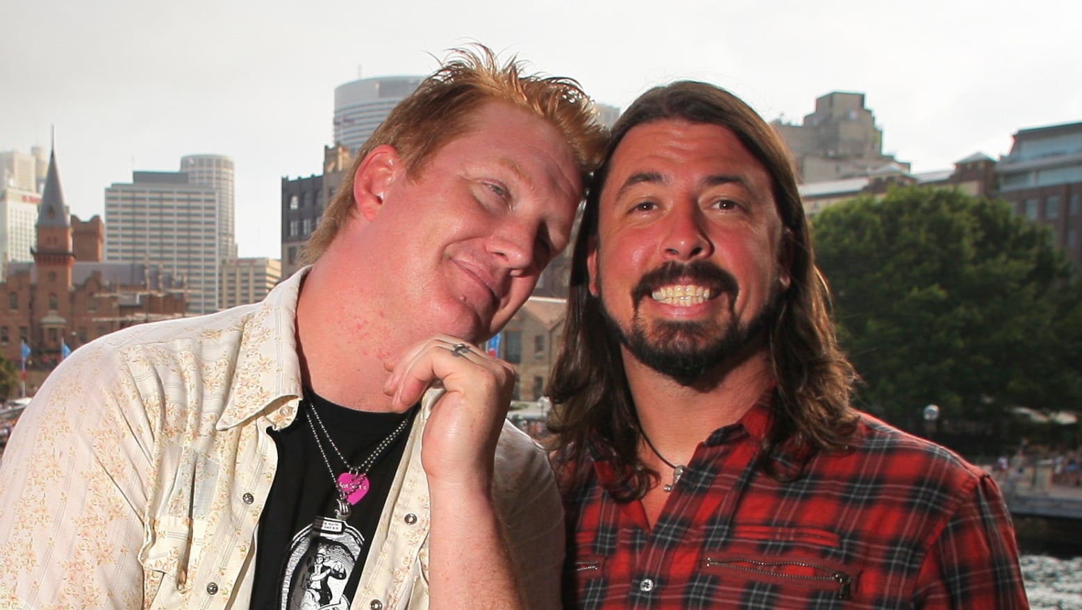Josh Homme e Dave Grohl, Queens of the Stone Age e Foo Fighters