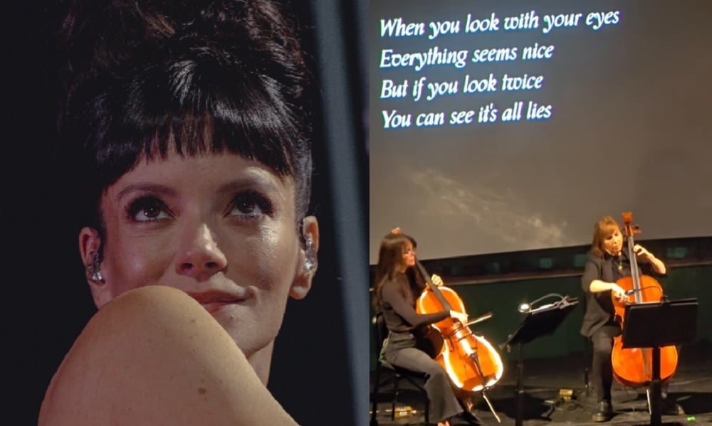 Lily Allen troca show de abertura por karaokê com orquestra em nova turnê