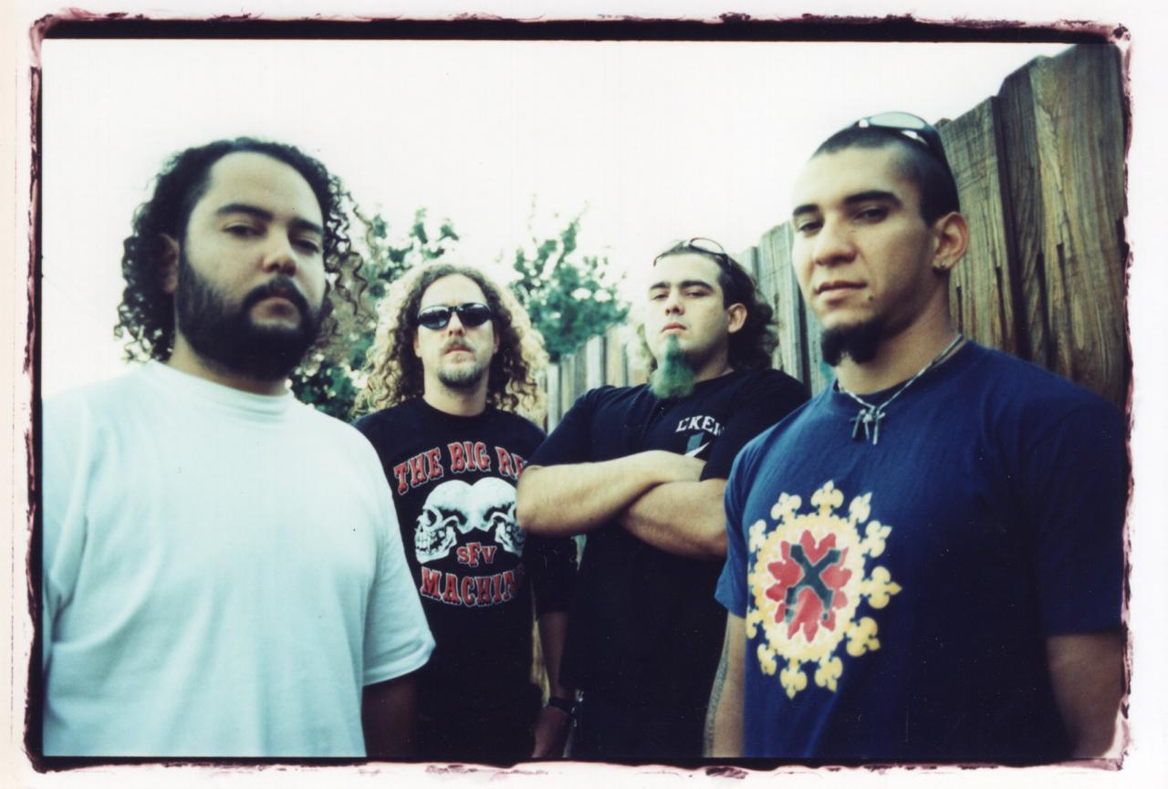 Raimundos com a formação original (Fred, Canisso, Digão, Rodolfo)