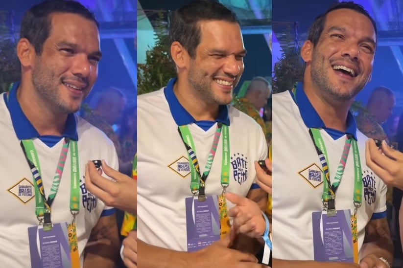 Samir Xaud, presidente da CBF, revela sua diva pop favorita para canal LGBT