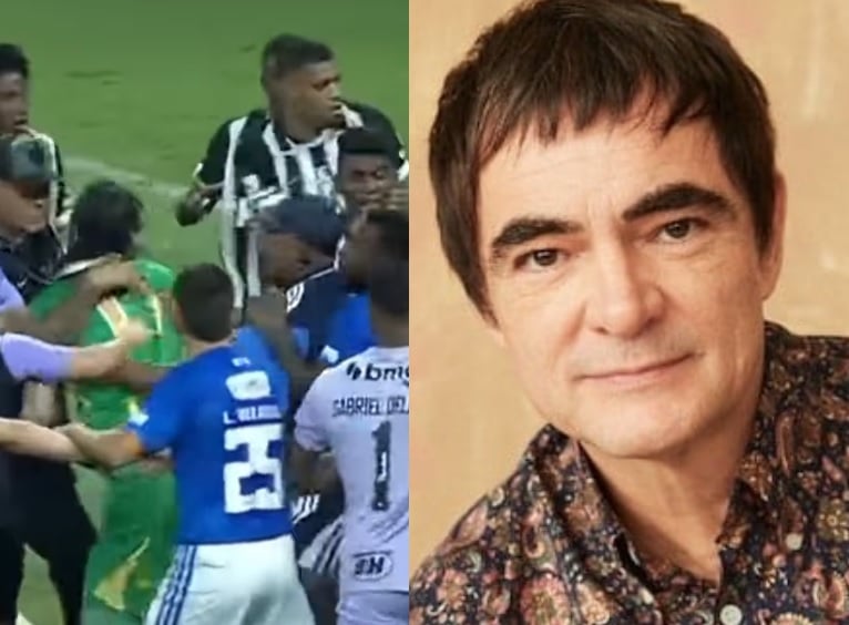 Samuel Rosa se choca após jogo do Cruzeiro com recorde de expulsões
