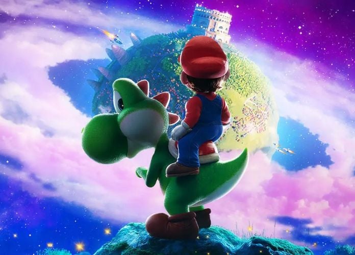 Imagem promocional de “Super Mario Galaxy: O Filme”