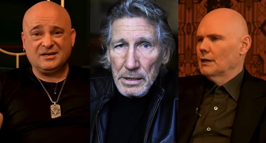 Roger Waters manda carta a Billy Corgan após acusações de David Draiman