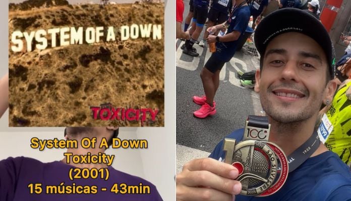 Rock Fitness: personal inspira fãs com treinos ao som de álbuns clássicos