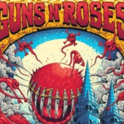 Cartaz polêmico do Guns N' Roses em Fortaleza
