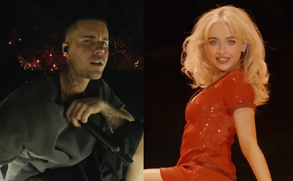 Efeito Coachella: veja impacto do festival nos números de Justin Bieber e Sabrina Carpenter