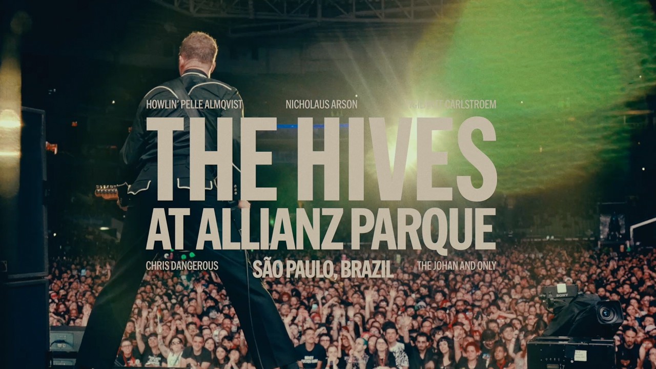 The Hives lança vídeo do hit “Tick Tick Boom” ao vivo em São Paulo