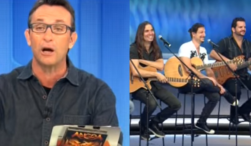 Rafael Bittencourt relembra participação do Angra no Donos da Bola