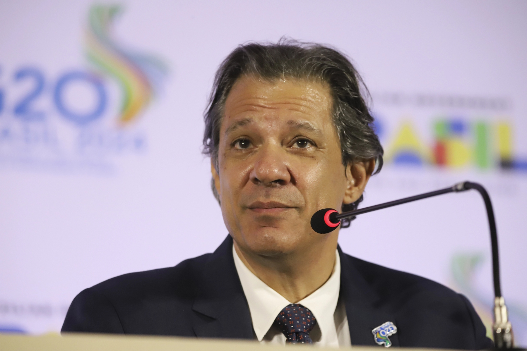 Fernando Haddad como Ministro da Fazenda em 2024