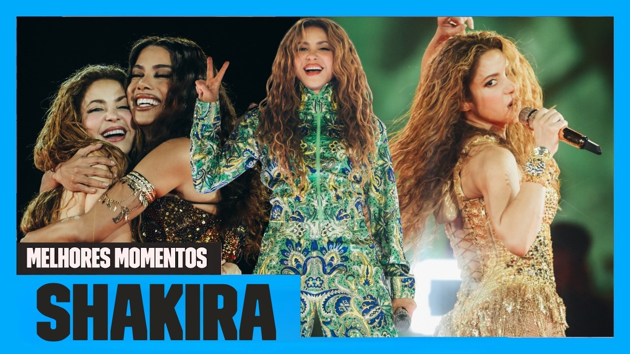Shakira exalta amor pelo Brasil: veja todas as falas marcantes do show em Copacabana
