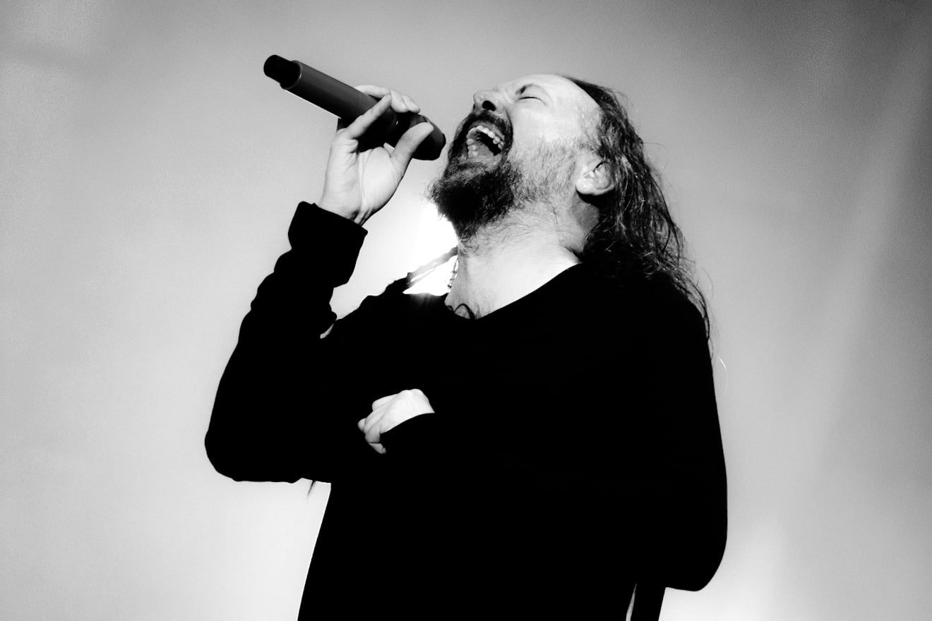 Jonathan Davis, do KoRn, em São Paulo