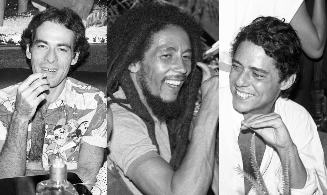 O dia em que Bob Marley estava em uma festa no Rio de Janeiro com astros da MPB