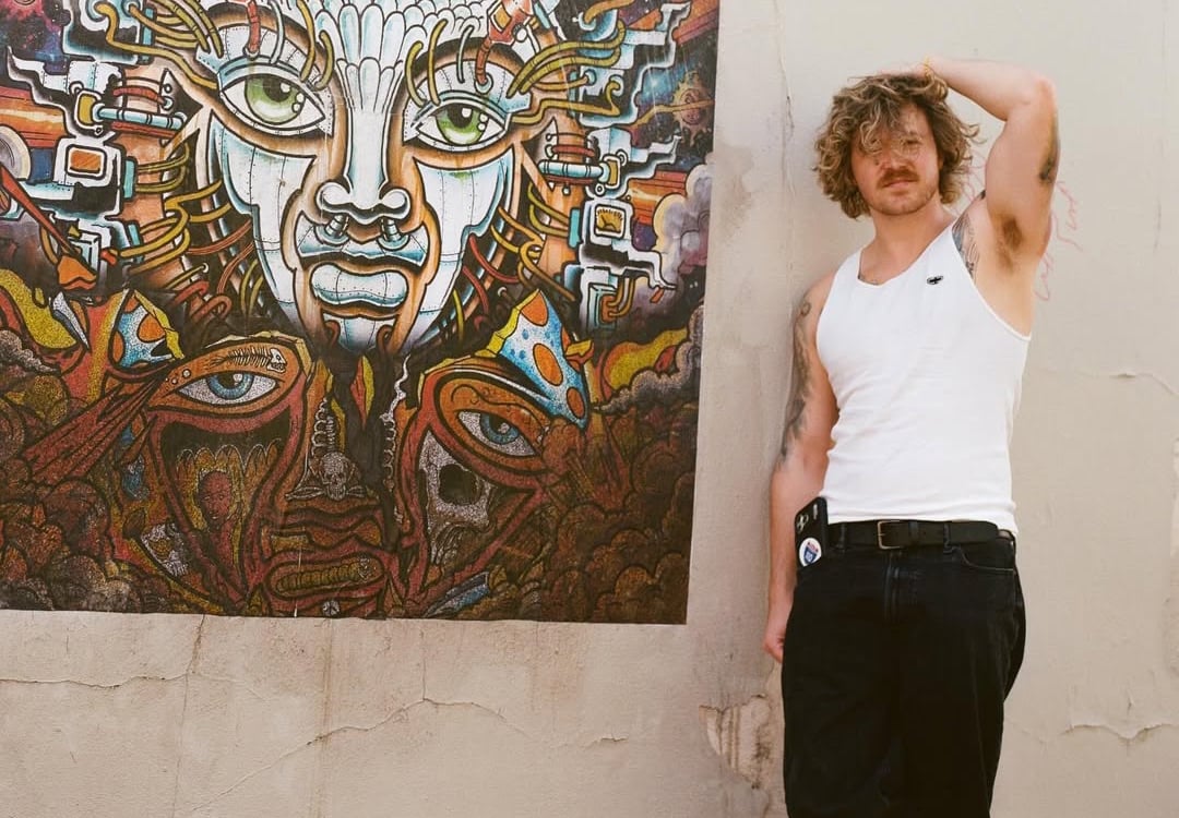 Jakob Nowell em mural do Sublime