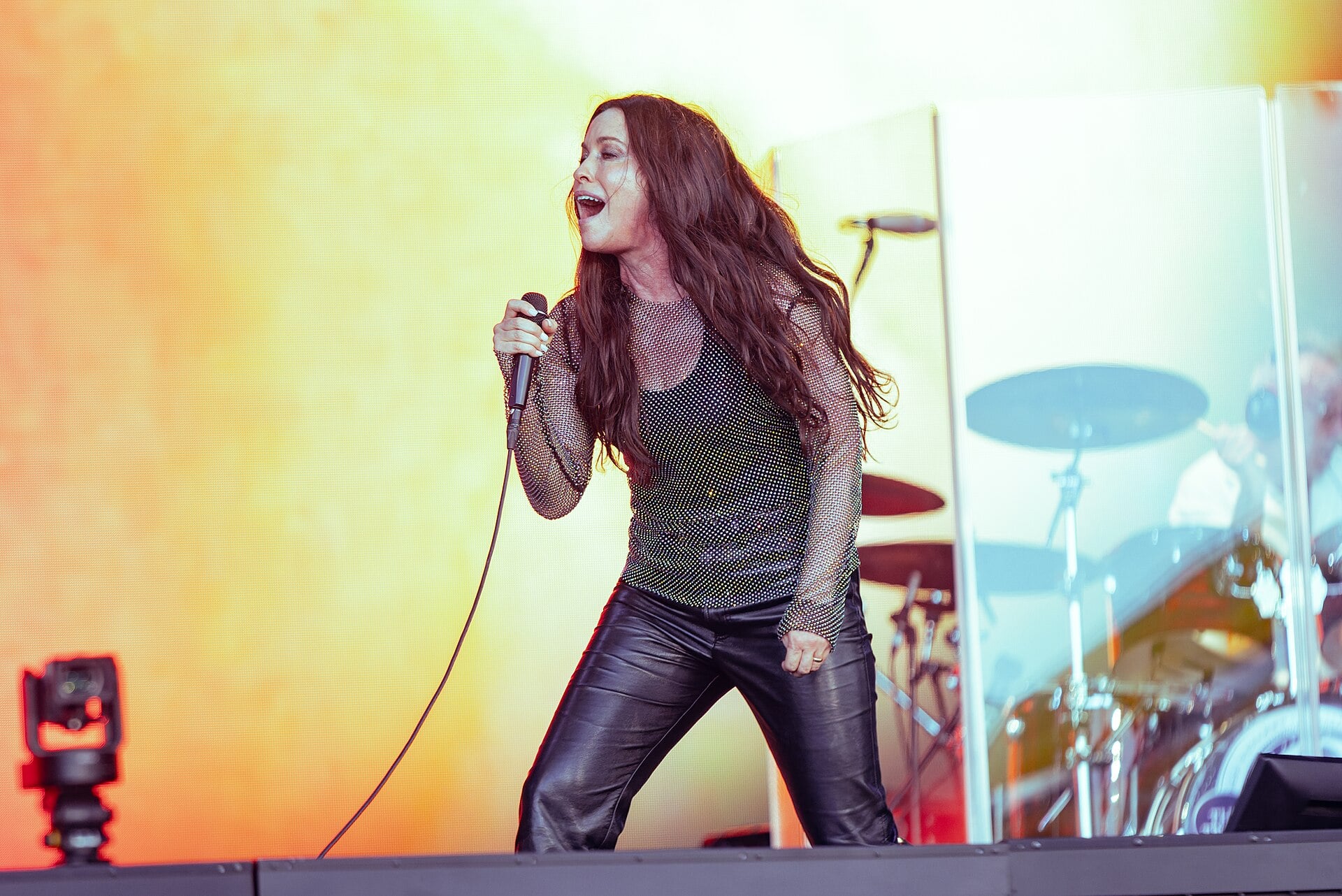 Alanis Morissette no Glastonbury Festival 2025
