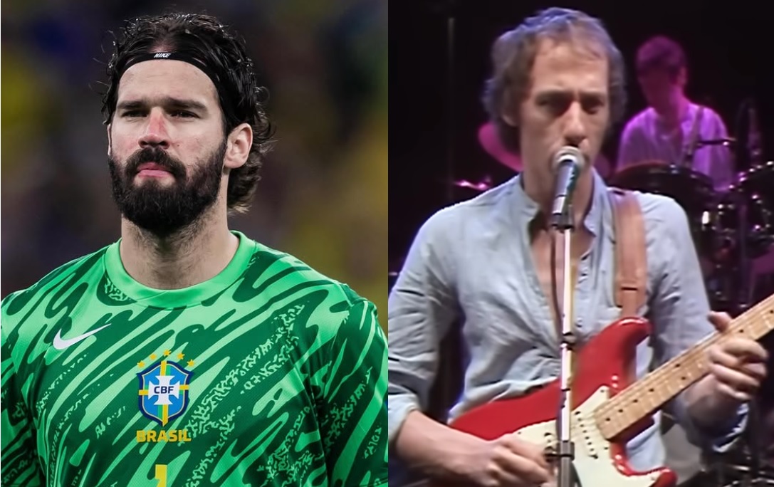 Alisson, goleiro da seleção Brasileira, ouve Dire Straits antes dos jogos