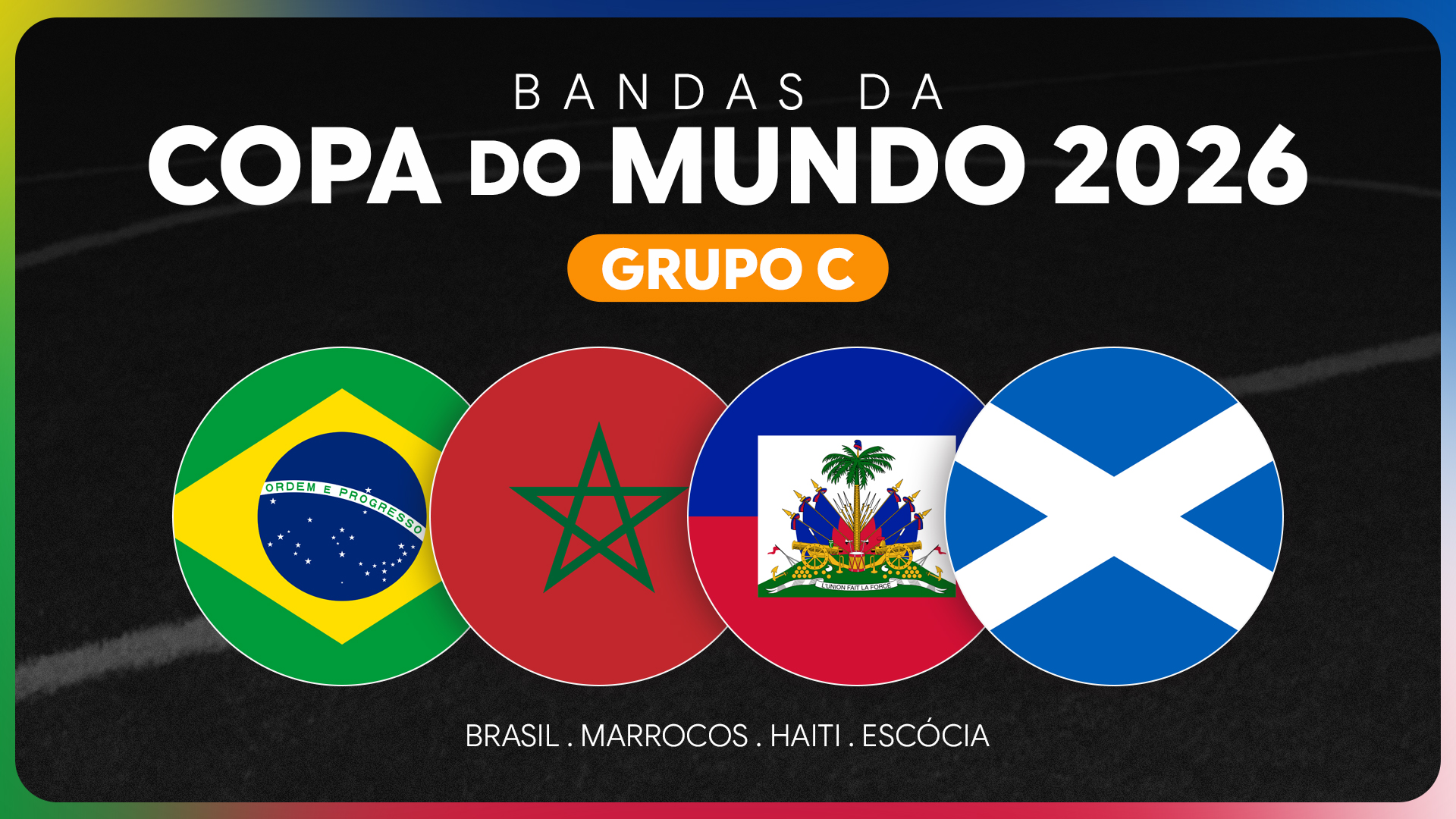 Bandas e artistas do Grupo C da Copa do Mundo 2026
