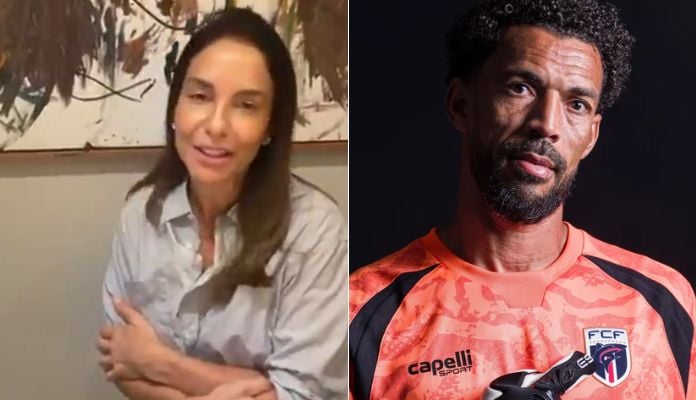 Ivete Sangalo manda recado para Vozinha, goleiro de Cabo Verde