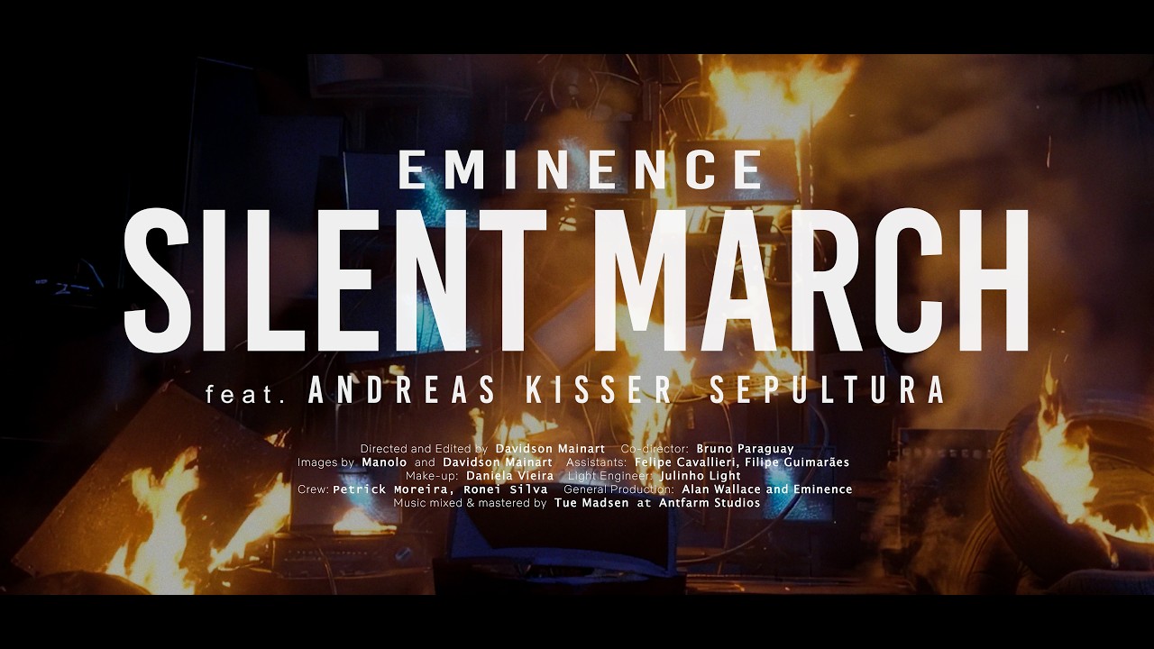 Antes do adeus do Sepultura, Andreas Kisser deixa sua marca em “Silent March”, do Eminence